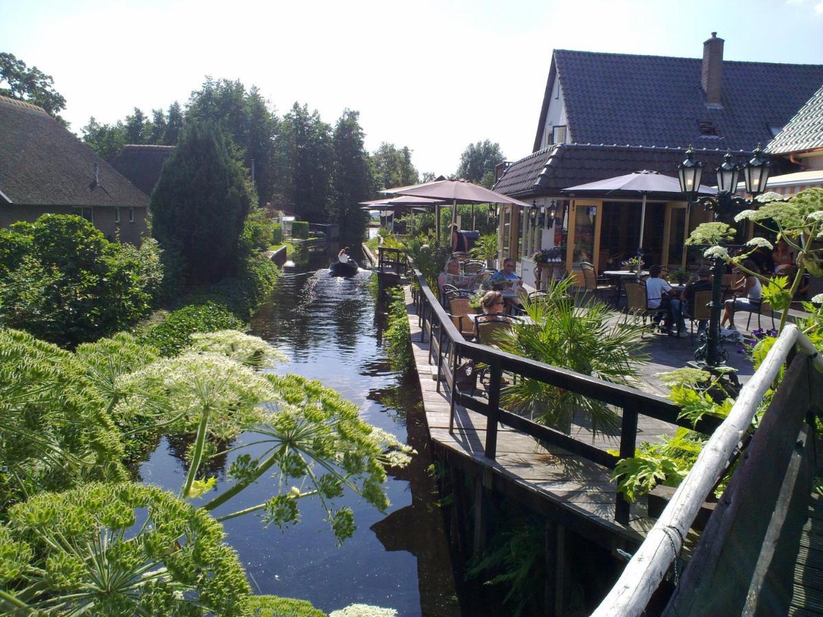 De Dames Van De Jonge Hotel Restaurant Giethoorn Exterior photo